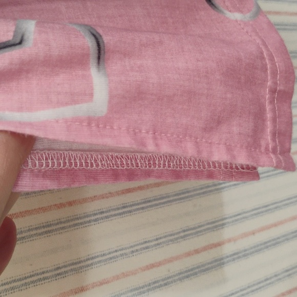 Stylish Pink Heart Design Blouse - Picture 12 of 12